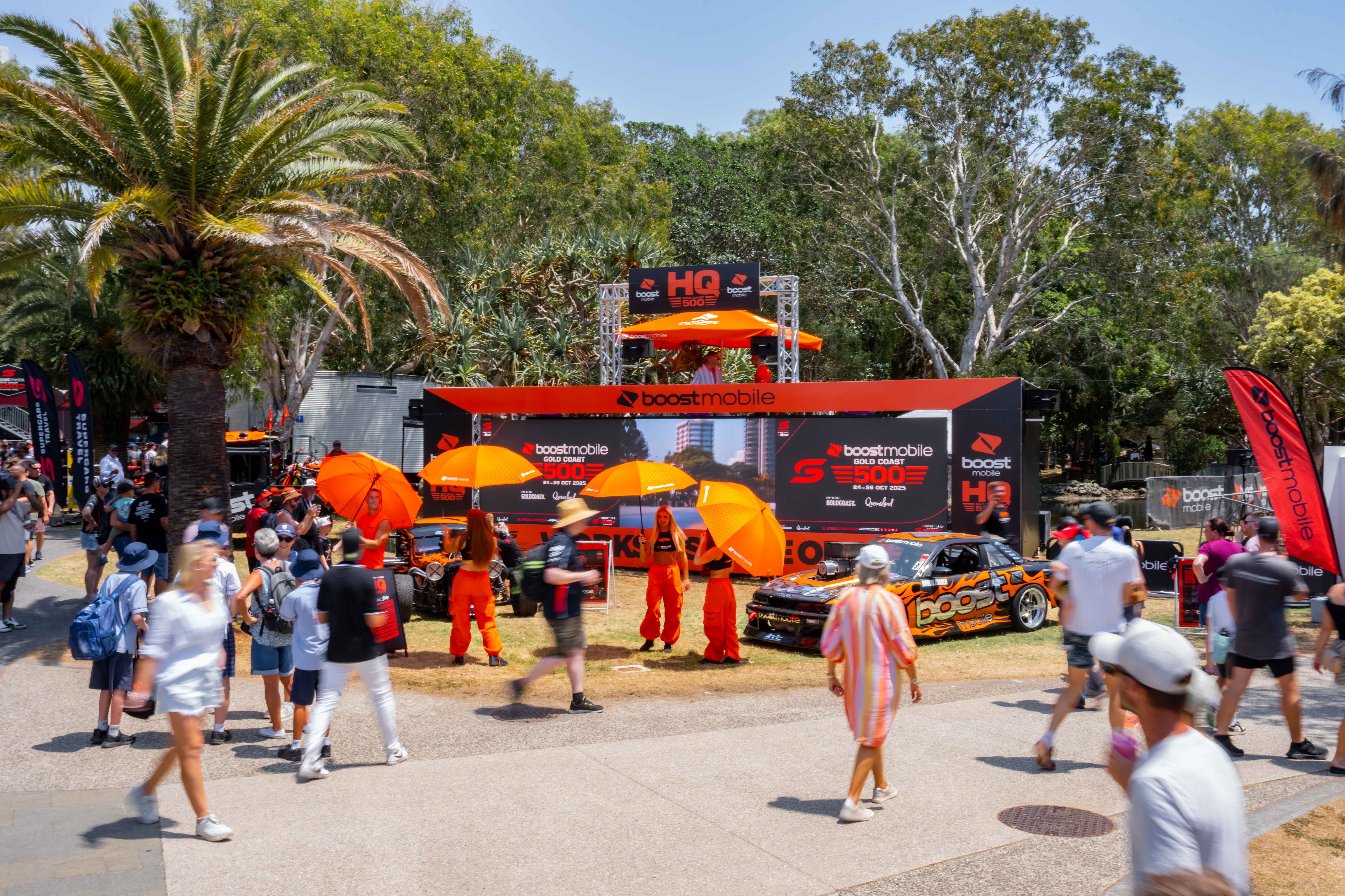 Experiential activation at a major Australian sporting event Cielo House